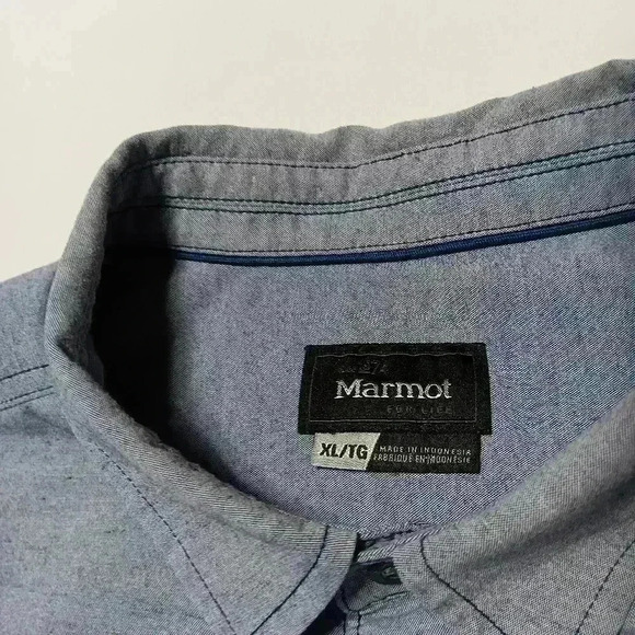 Marmont Short Sleeve button down. Men's size  XL. - Picture 12 of 12